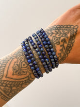 Load image into Gallery viewer, LAPIS LAZULI CRYSTAL BRACELET
