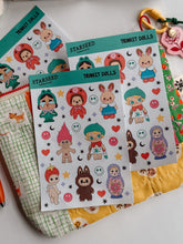 Load image into Gallery viewer, TRINKET DOLL STICKERS
