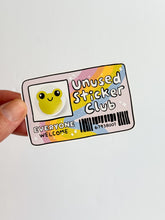 Load image into Gallery viewer, UNUSED STICKER CLUB STICKER

