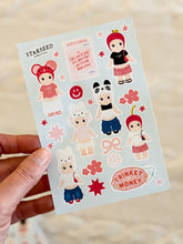 Load image into Gallery viewer, SONNY GIRLS STICKER SHEET
