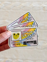 Load image into Gallery viewer, UNUSED STICKER CLUB STICKER
