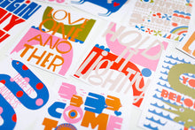Load image into Gallery viewer, BEGIN ANYHOW ART PRINT SET
