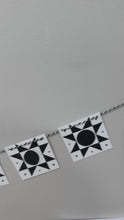 Load and play video in Gallery viewer, MOON QUILT GARLAND
